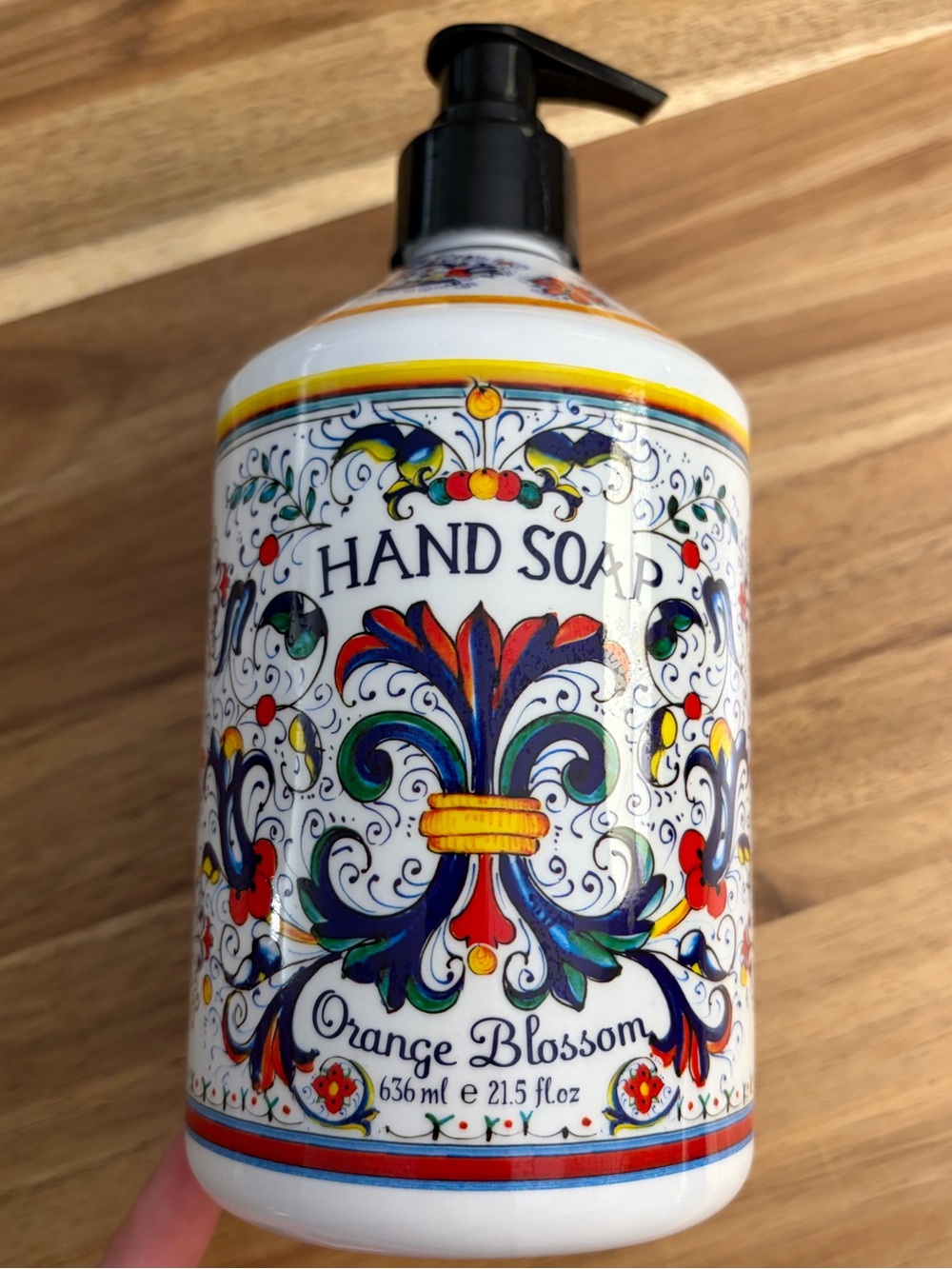 NWT: La Tasse liquid hand soap Orange Blossom 21.5 oz